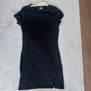 H&M black mini dress